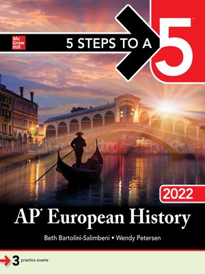 cover image of 5 Steps to a 5: AP European History 2022